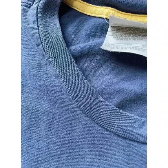 Vintage 90s Nike Streetwear Contrast Spellout Stitch Big Check T-Shirt Mens XXL - Picture 10 of 11